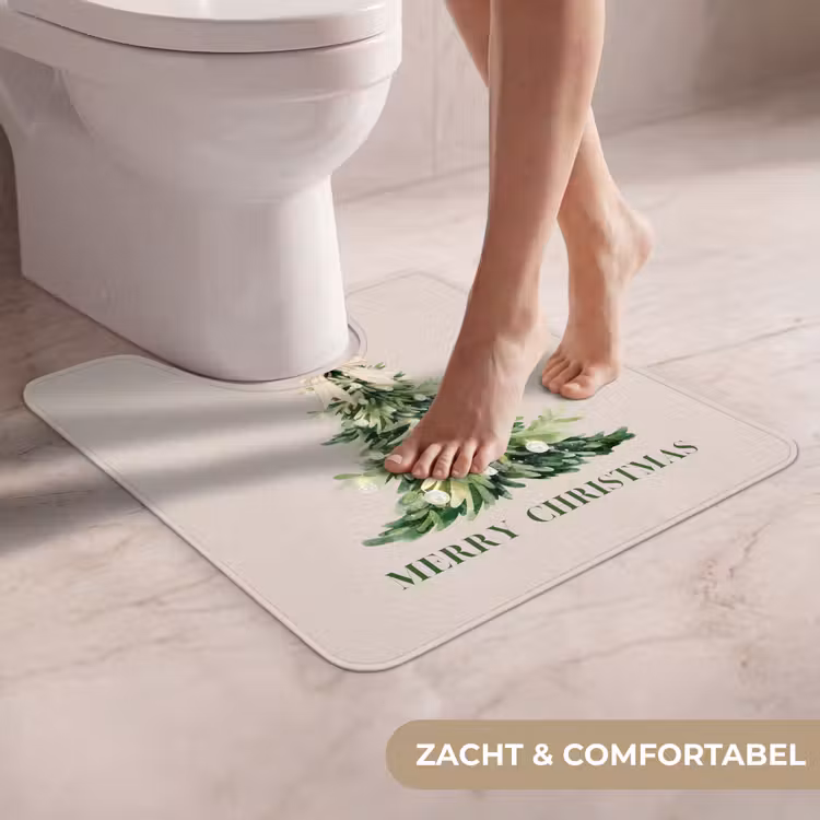 WC Mat - Kerst - Kerstboom - Tekst — 5