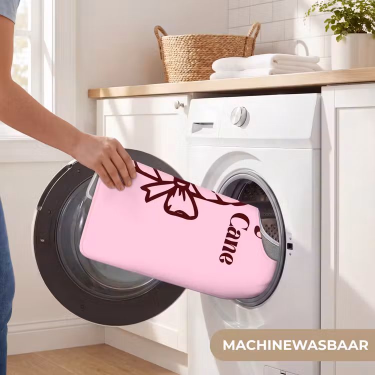 WC Mat - Kerst - Snoep - Tekst - Bruin - Roze — 6