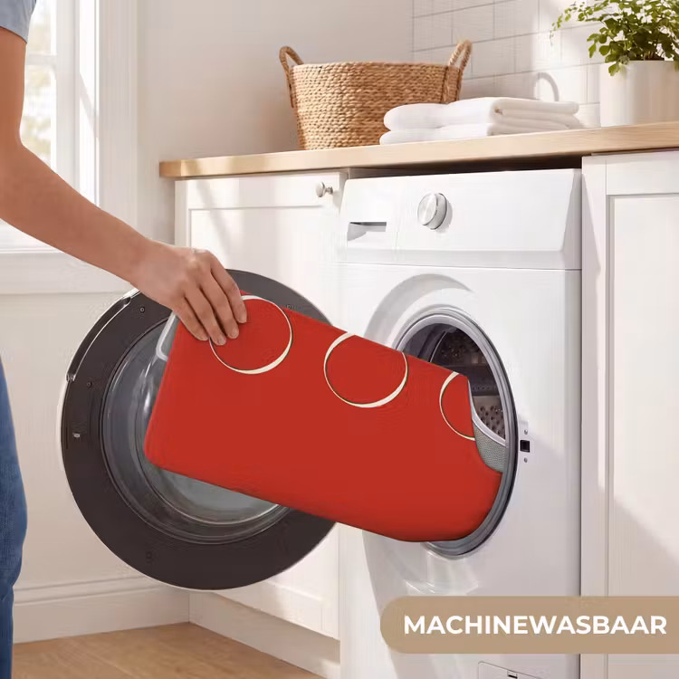 WC Mat - Tekst - Kerst - Modern - Rood — 6
