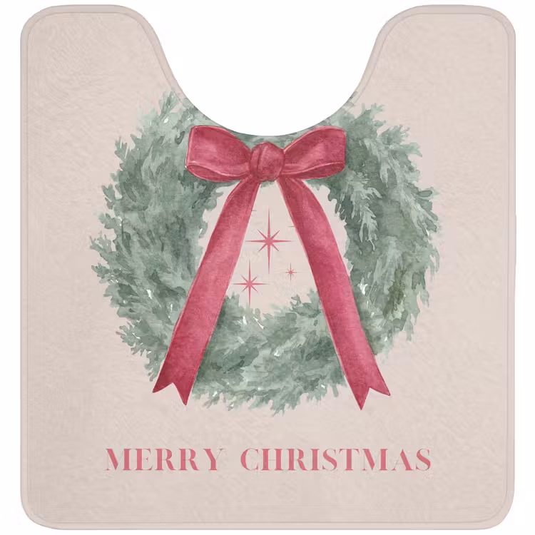 WC Mat - Winter - Kerst - Tekst — 1
