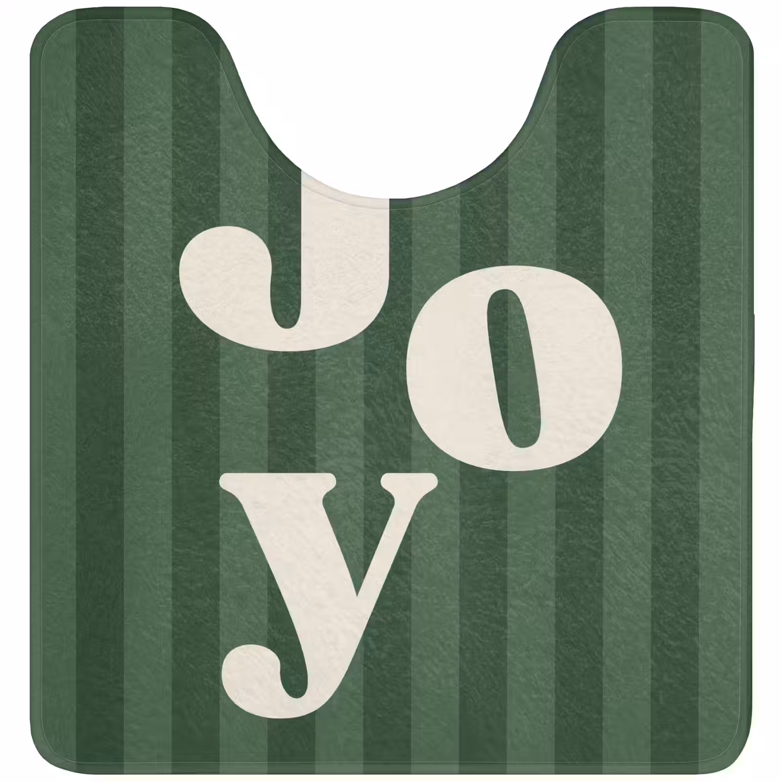 WC Mat - Joy - Kerst - Tekst - Groen — 1