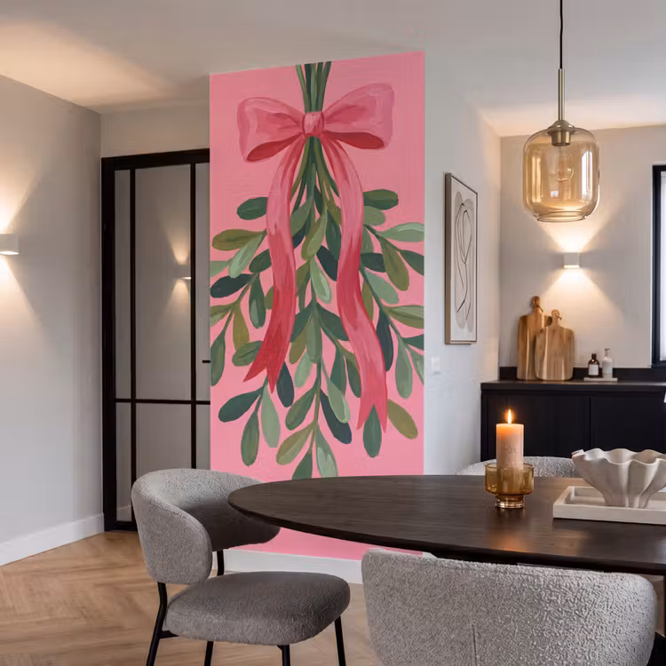 Behang - Plant - Lint - Roze — 5