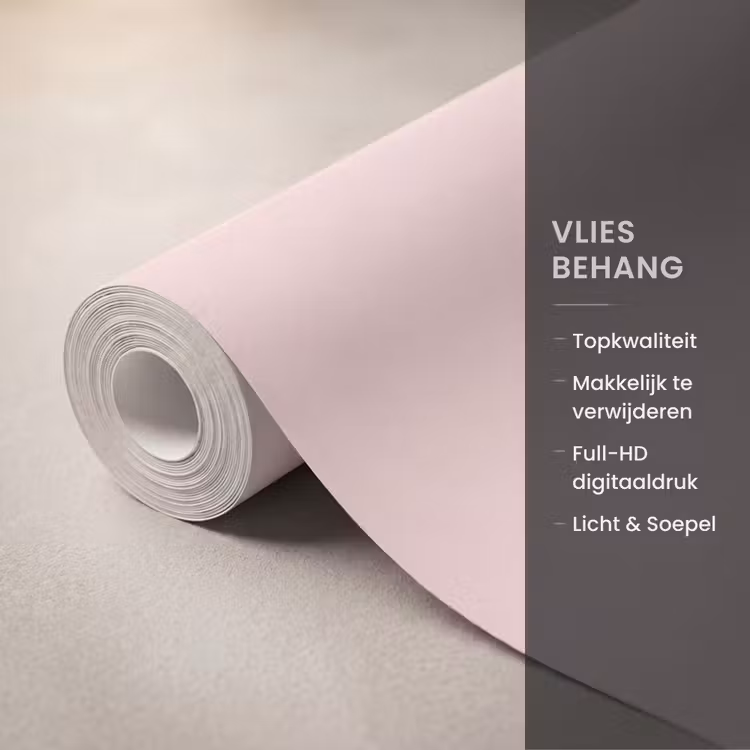 Behang - Kerstbomen - Illustratie - Roze — 3