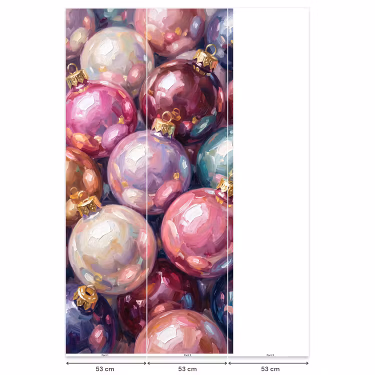 Behang - Kerstdecoratie - Kleurrijk - Feest — 6