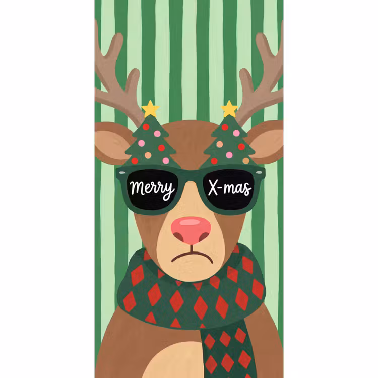 Behang - Rendier - Kerst - Illustratie — 2