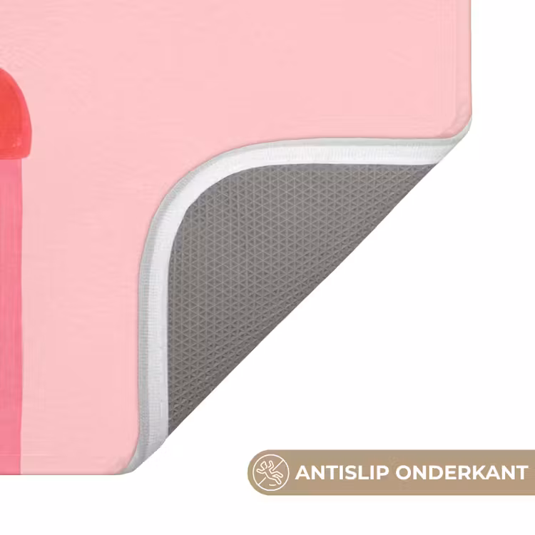 Badmat - Notenkraker roze illustratie — 3