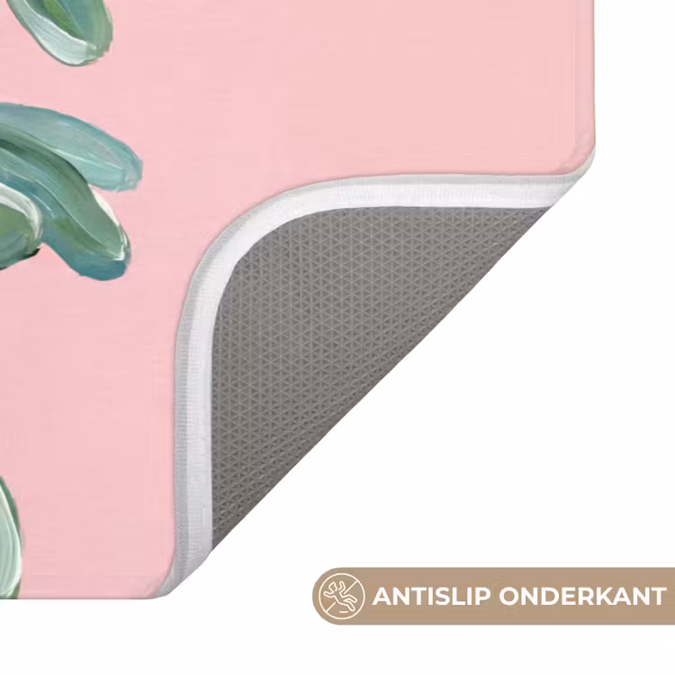 Badmat - Plant - Kerst - Roze — 3