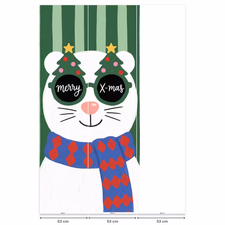 Behang - Dier - Winter - Cartoon — 6