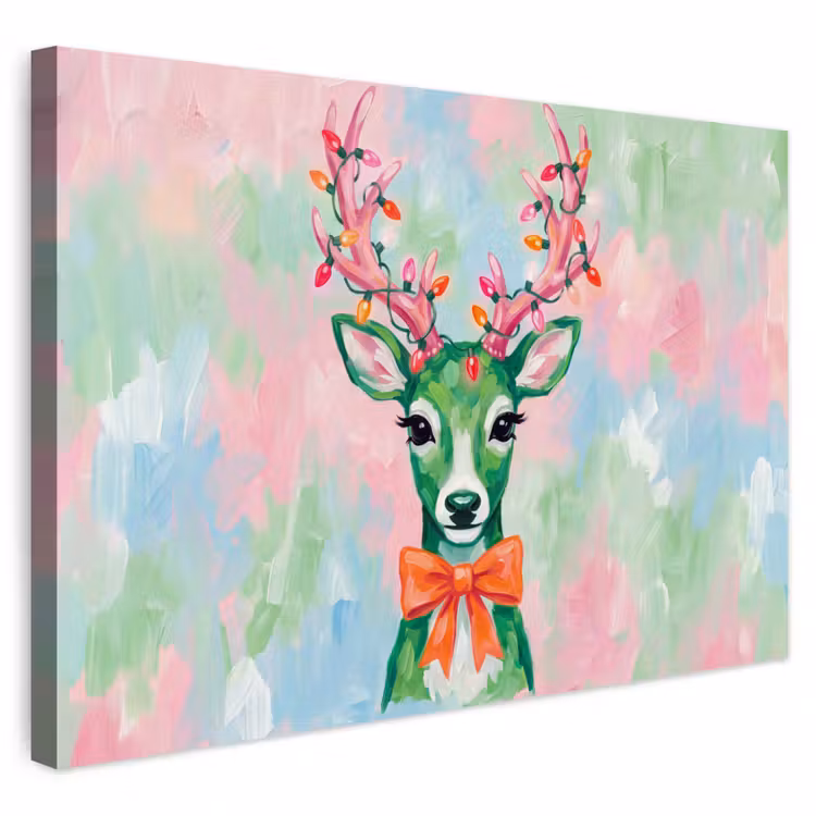 Buiten canvas - Hert - Kerst - Dieren — 1