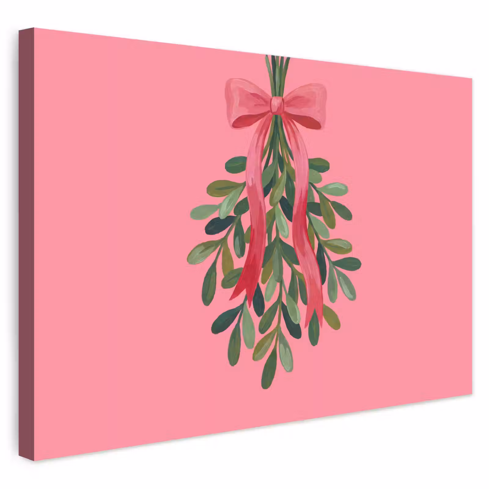 Buiten canvas - Plant - Lint - Roze — 1