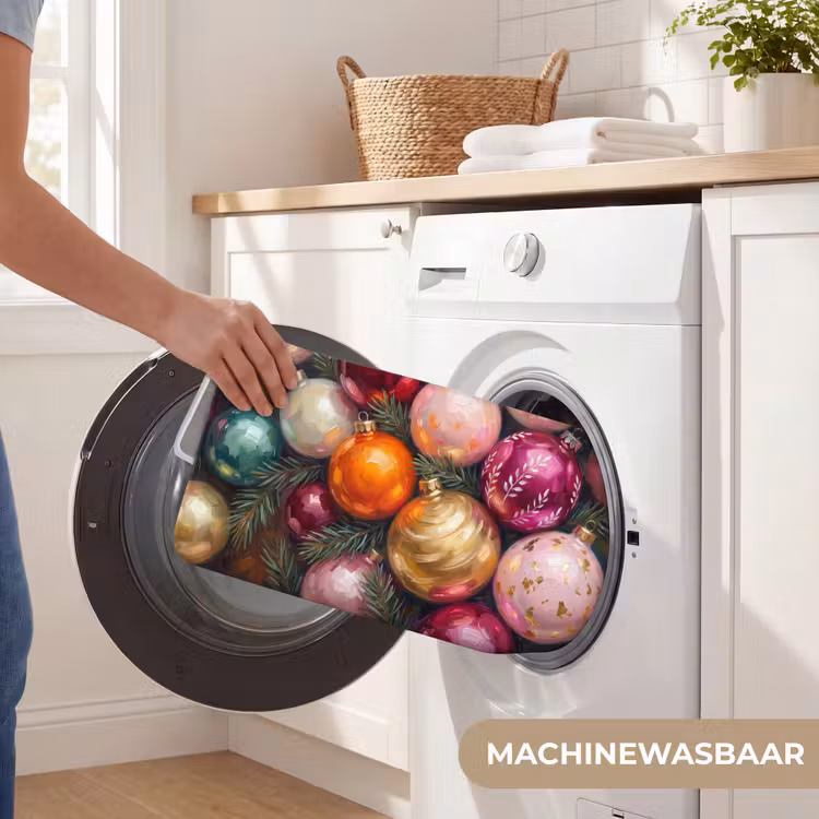 Badmat - Kerstballen - Kleurrijk - Feest — 7