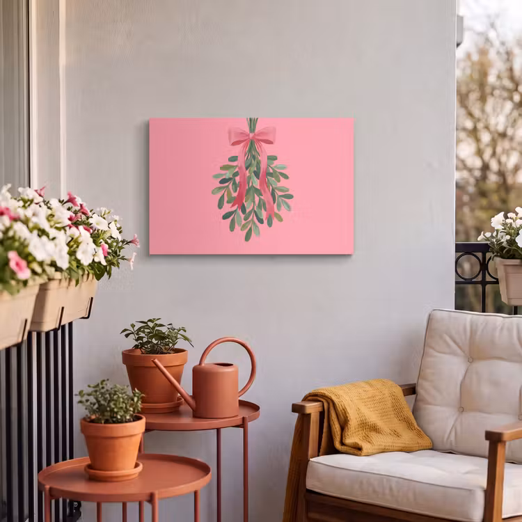 Buiten canvas - Plant - Lint - Roze — 3