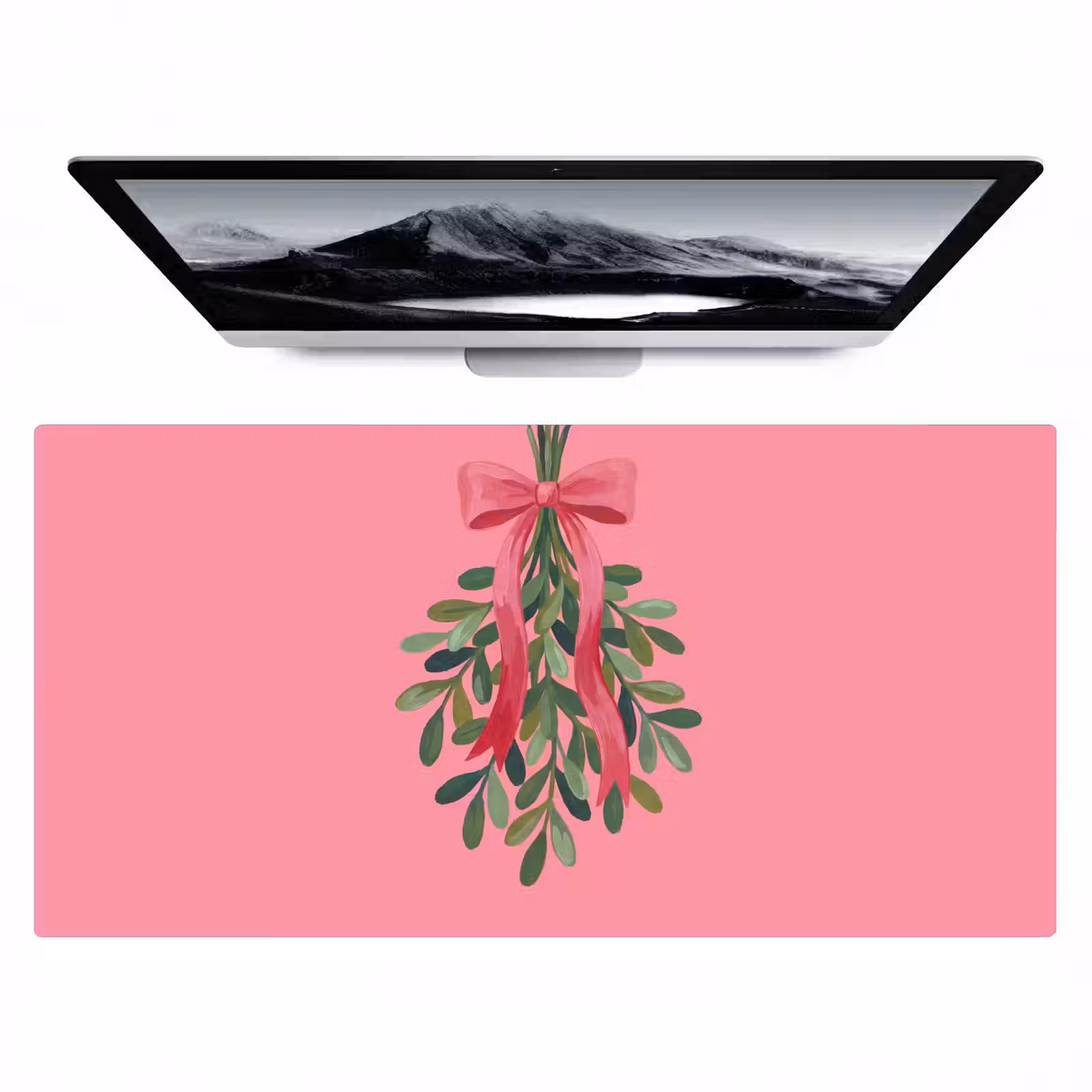 Bureau onderlegger - Plant - Lint - Roze — 1