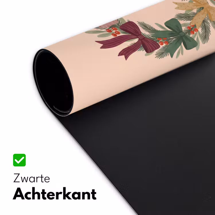Bureau onderlegger - Kerstkrans - Strikken - Kerst — 5