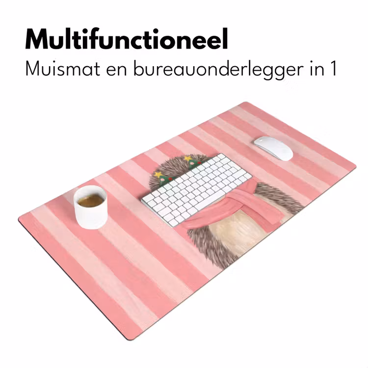 Bureau onderlegger - Egel - Kerst - Illustratie — 7
