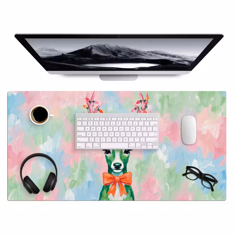 Bureau onderlegger - Hert - Kerst - Dieren — 4