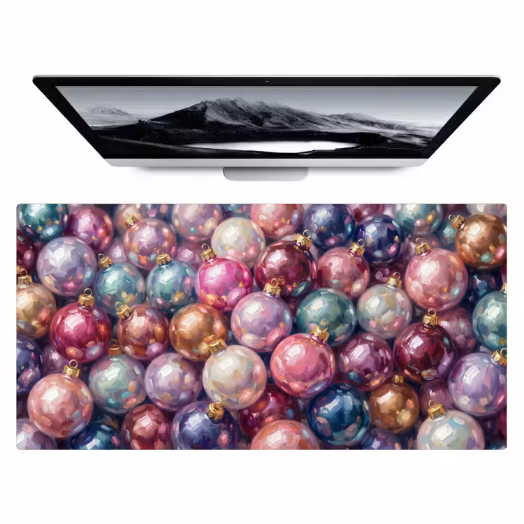 Bureau onderlegger - Kerstdecoratie - Kleurrijk - Feest — 1