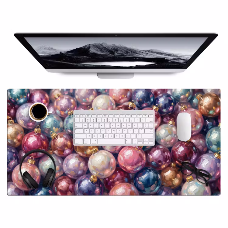 Bureau onderlegger - Kerstdecoratie - Kleurrijk - Feest — 4