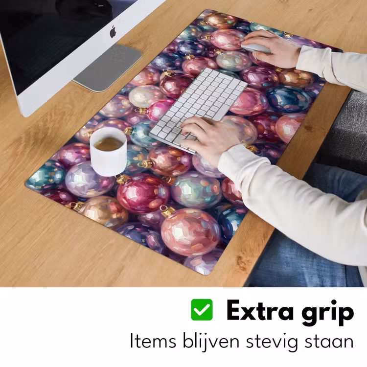 Bureau onderlegger - Kerstdecoratie - Kleurrijk - Feest — 6