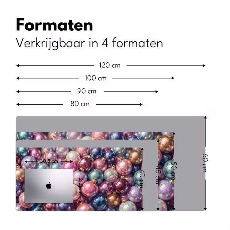 Bureau onderlegger - Kerstdecoratie - Kleurrijk - Feest — 8
