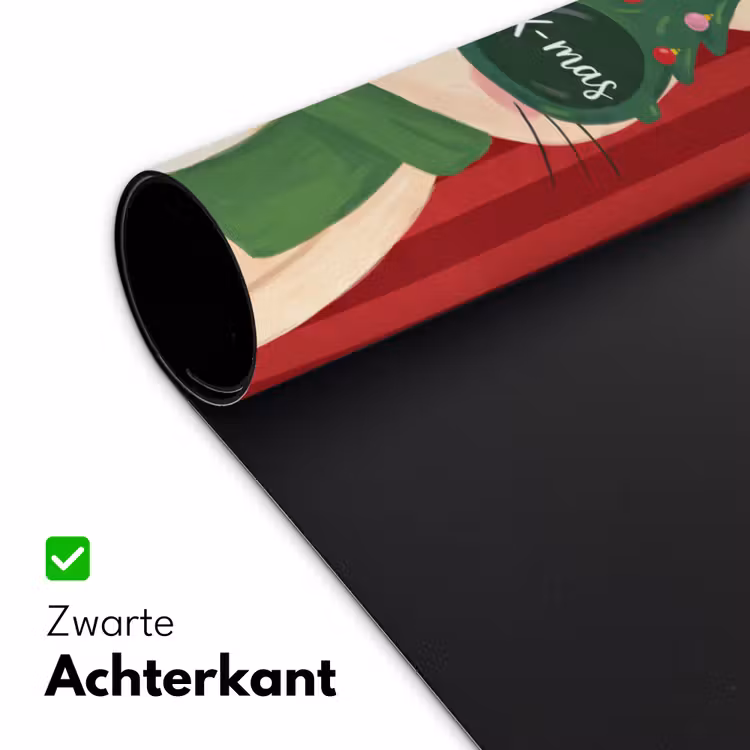 Bureau onderlegger - Konijn - Kerst - Dieren — 5