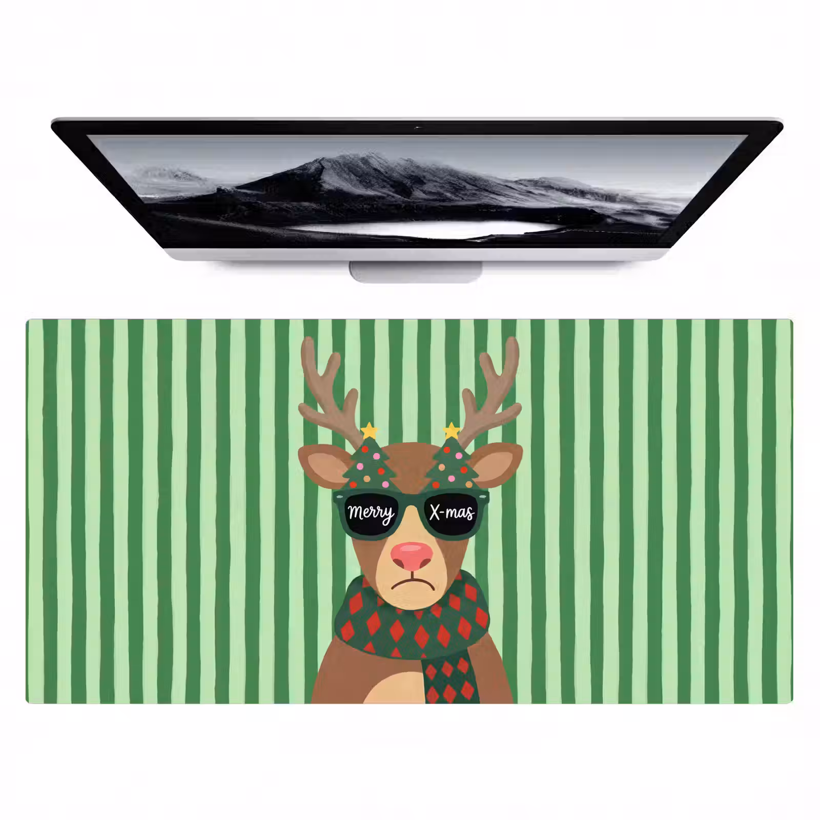 Bureau onderlegger - Rendier - Kerst - Illustratie — 1