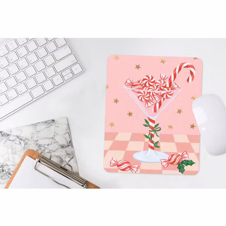 Muismat - Snoep - Glas - Roze — 4