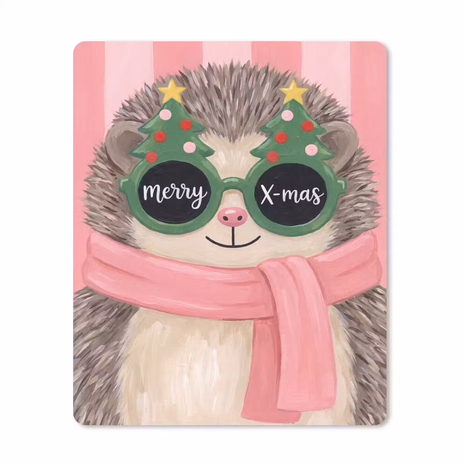 Muismat - Egel - Kerst - Illustratie — 1
