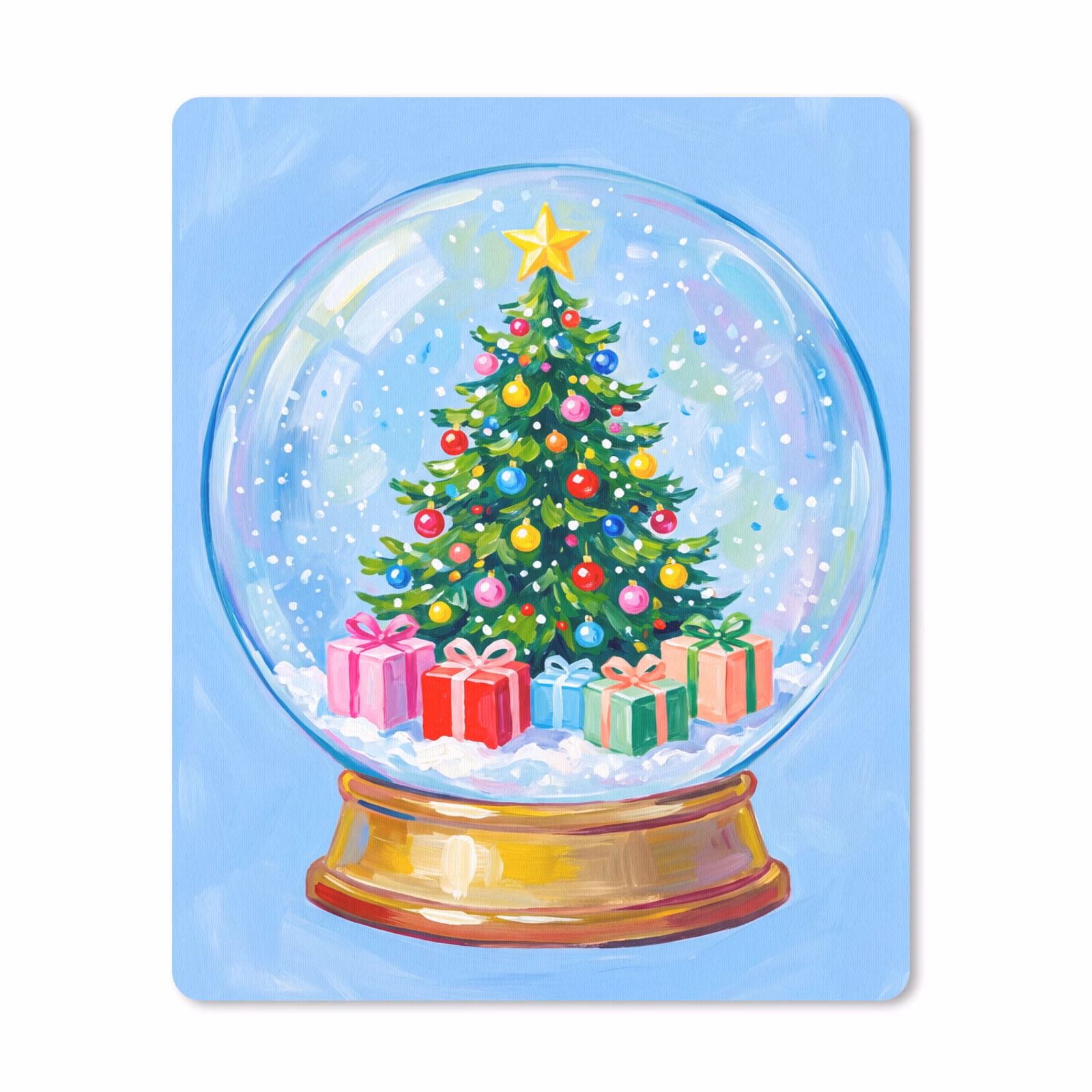 Muismat - Sneeuwbol - Kerst - Cadeaus — 1