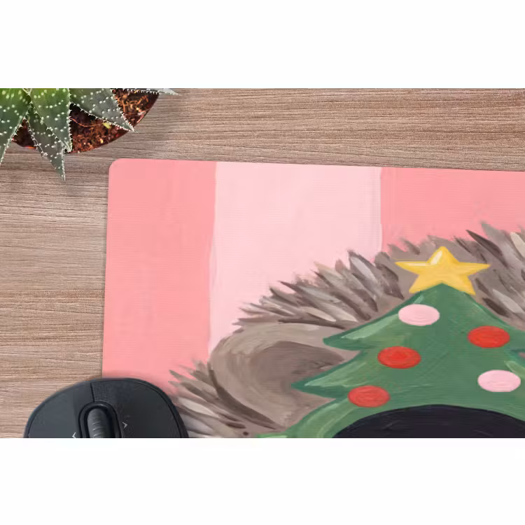 Muismat - Egel - Kerst - Illustratie — 5