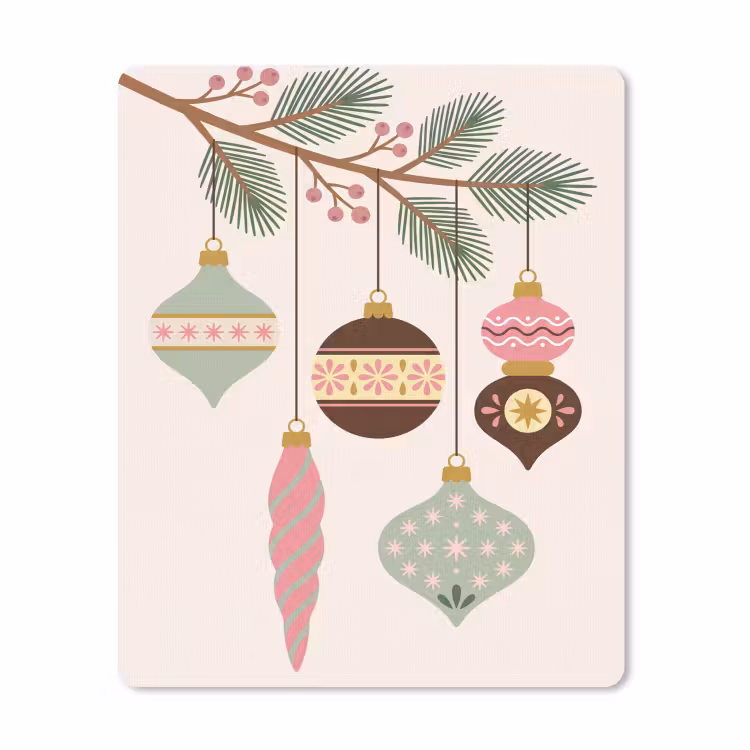 Muismat - Kerst - Ornamenten - Tak — 1