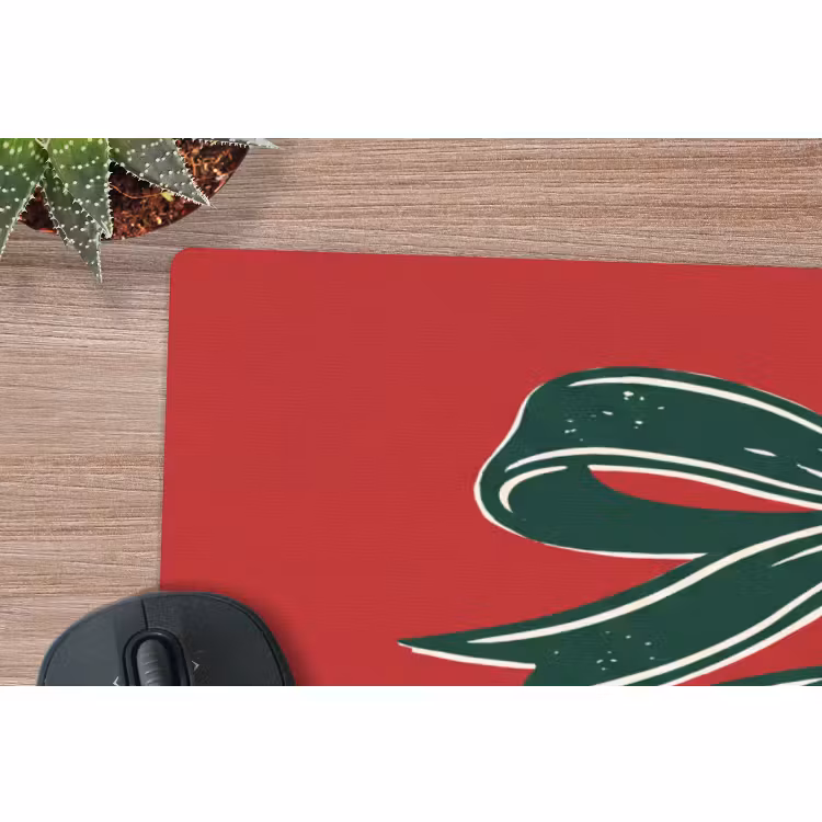 Muismat - Kerstbal - Kerst - Rood — 5