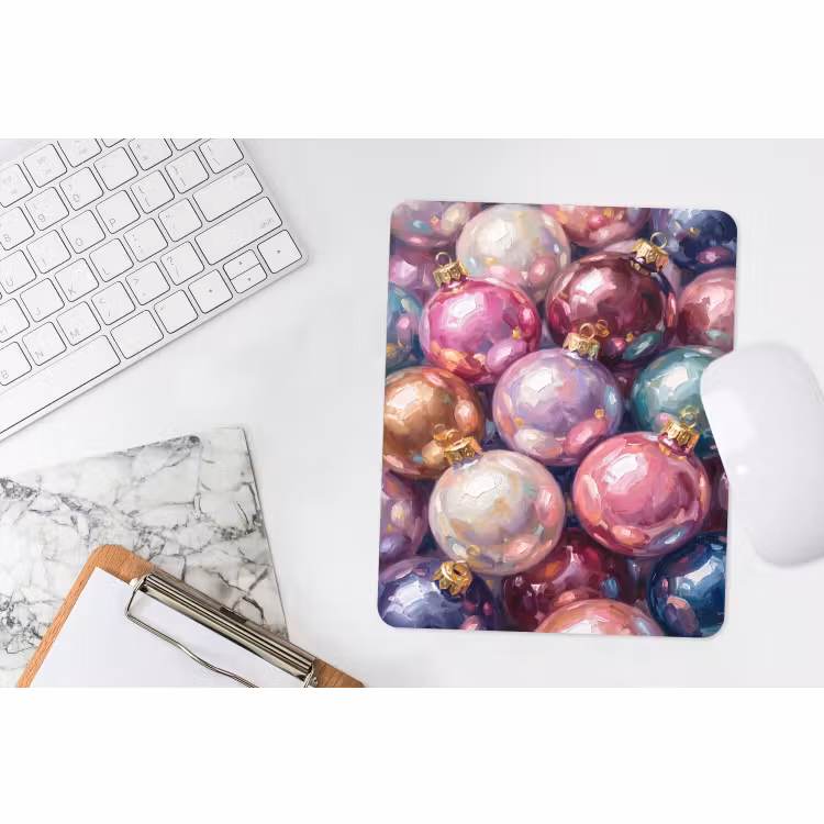 Muismat - Kerstdecoratie - Kleurrijk - Feest — 4