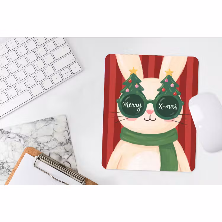 Muismat - Konijn - Kerst - Dieren — 4