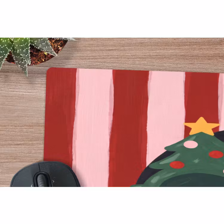 Muismat - Pinguïn - Kerst - Illustratie — 5