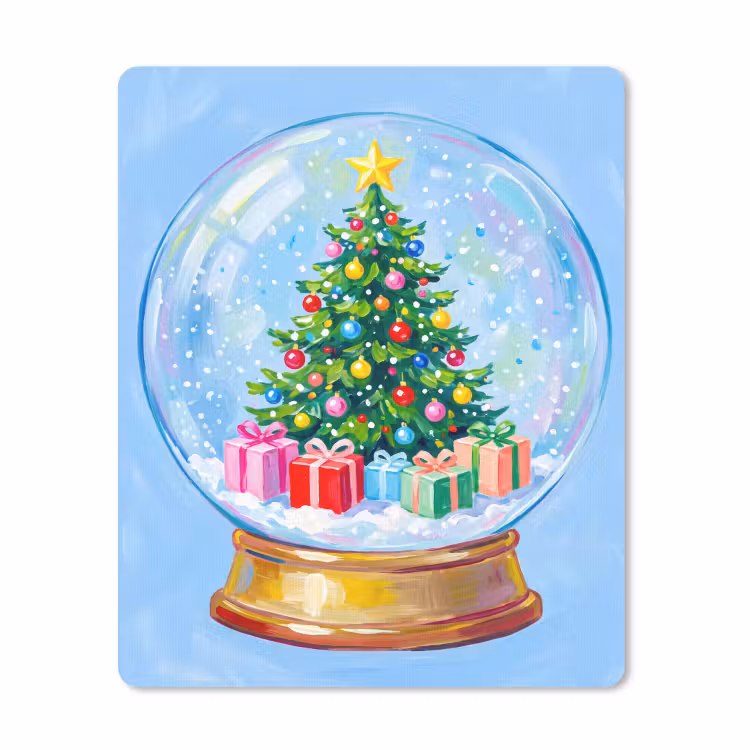 Muismat - Sneeuwbol - Kerst - Cadeaus — 1