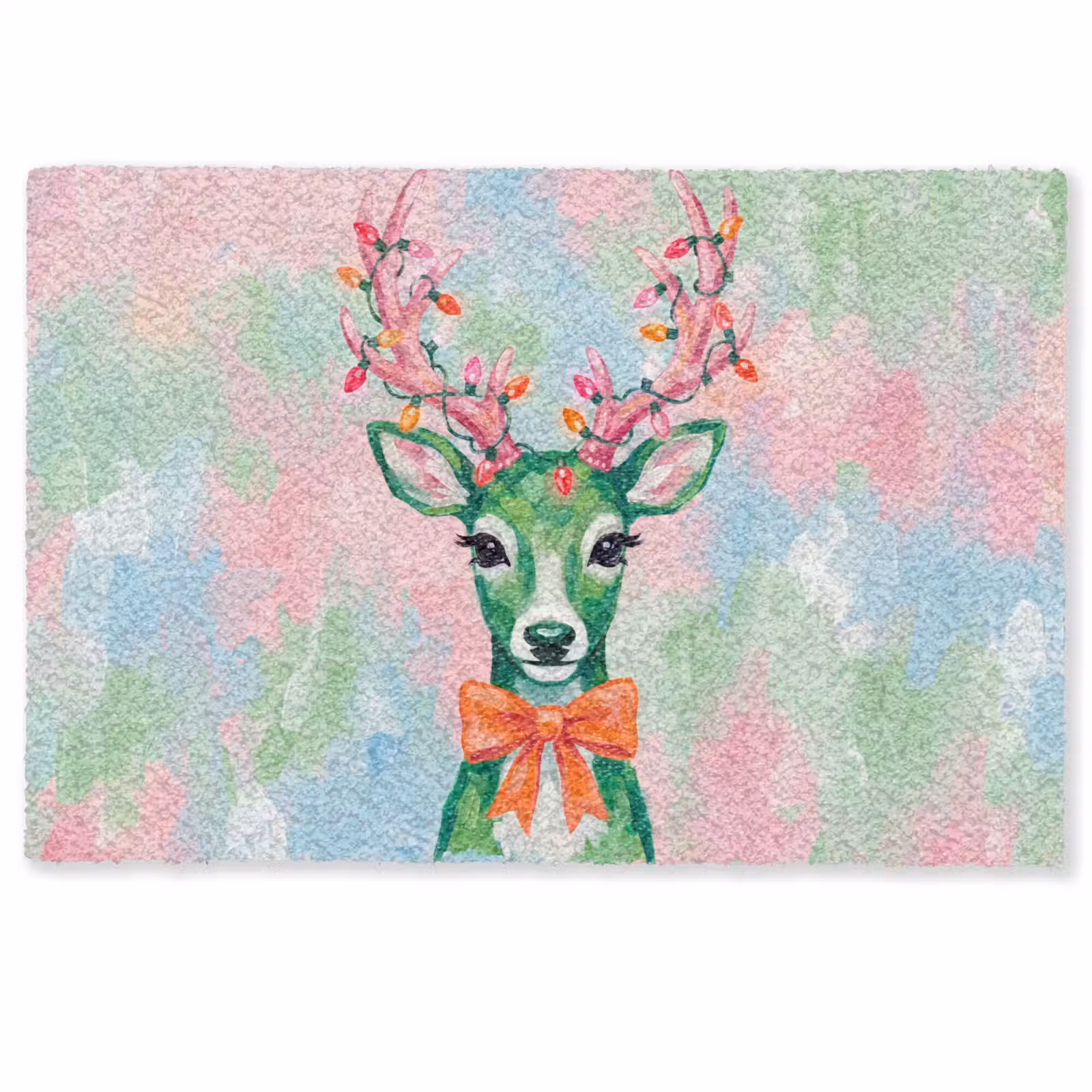 Deurmat - Hert - Kerst - Dieren — 1