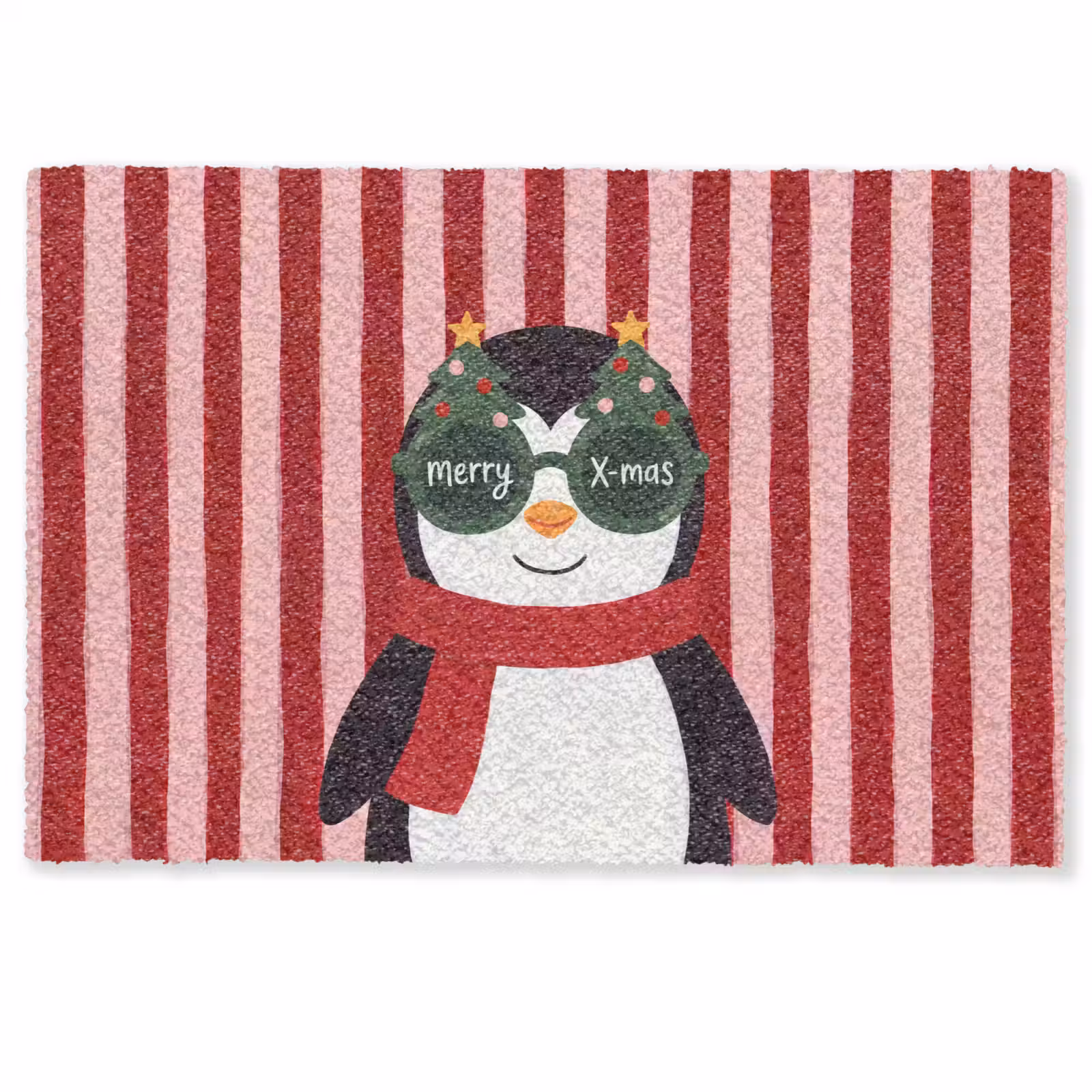 Deurmat - Pinguïn - Kerst - Illustratie — 1