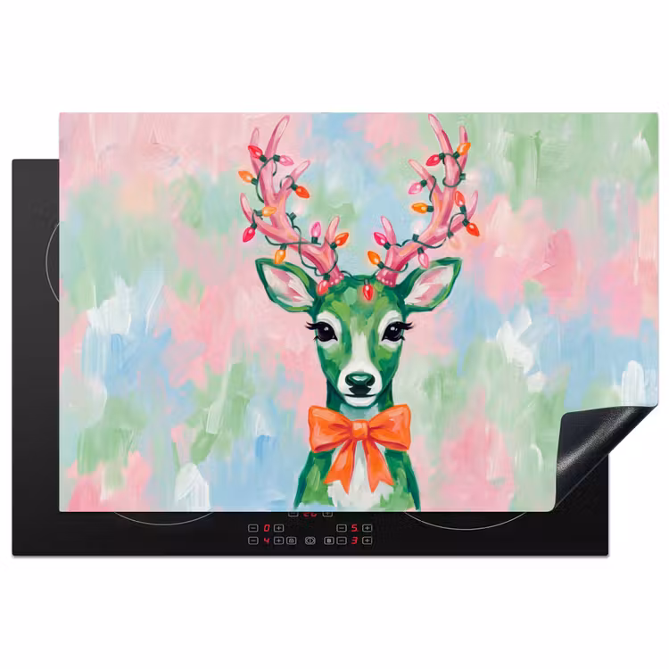 Inductiebeschermer - Hert - Kerst - Dieren — 1