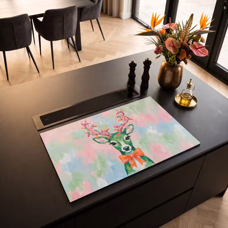 Inductiebeschermer - Hert - Kerst - Dieren — 2