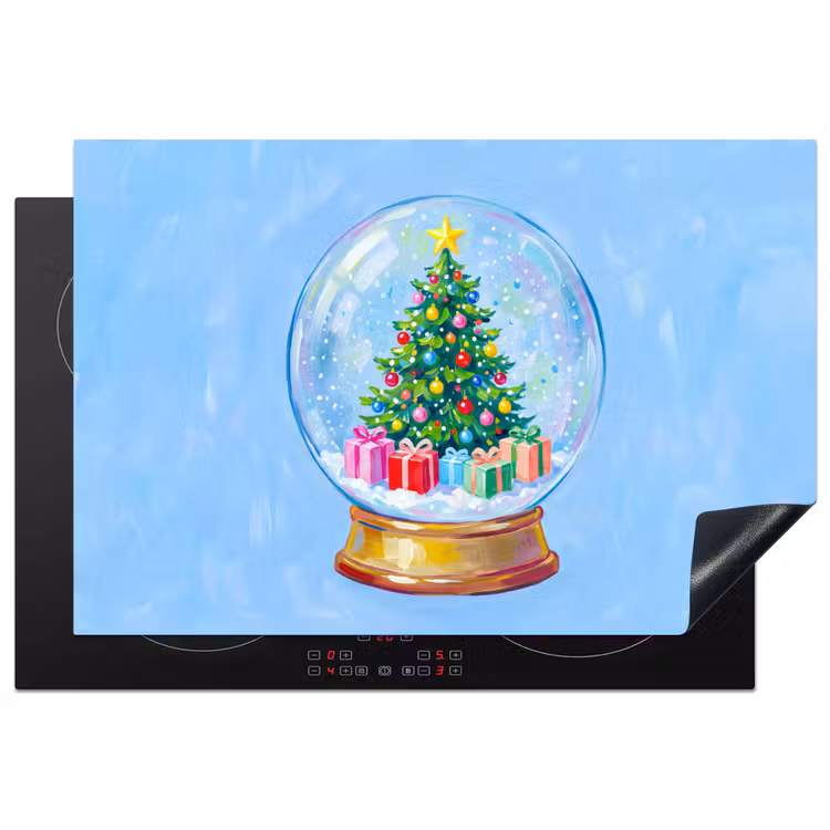 Inductiebeschermer - Sneeuwbol - Kerst - Cadeaus — 1