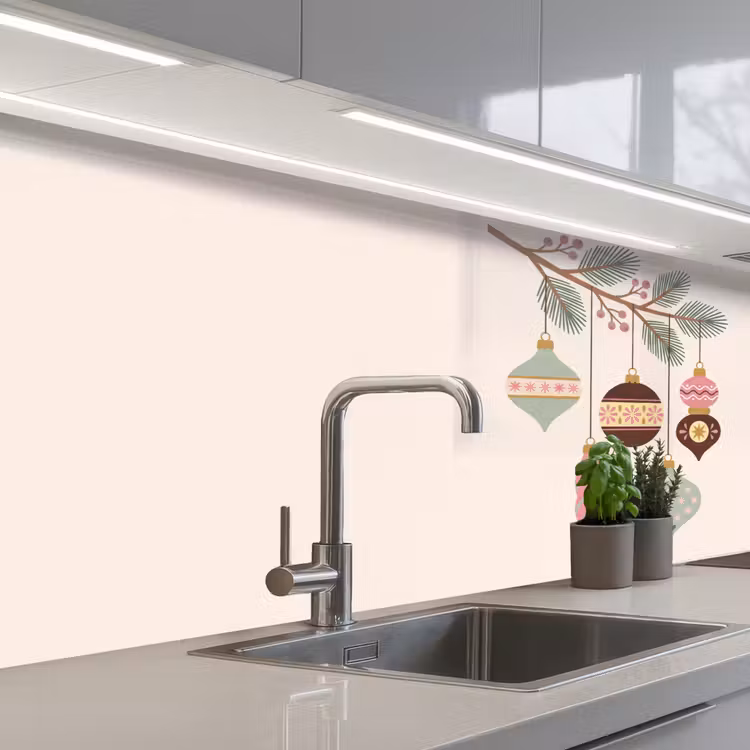 Keuken achterwand - Kerst - Ornamenten - Tak — 2