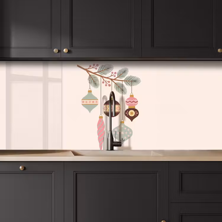 Keuken achterwand - Kerst - Ornamenten - Tak — 6
