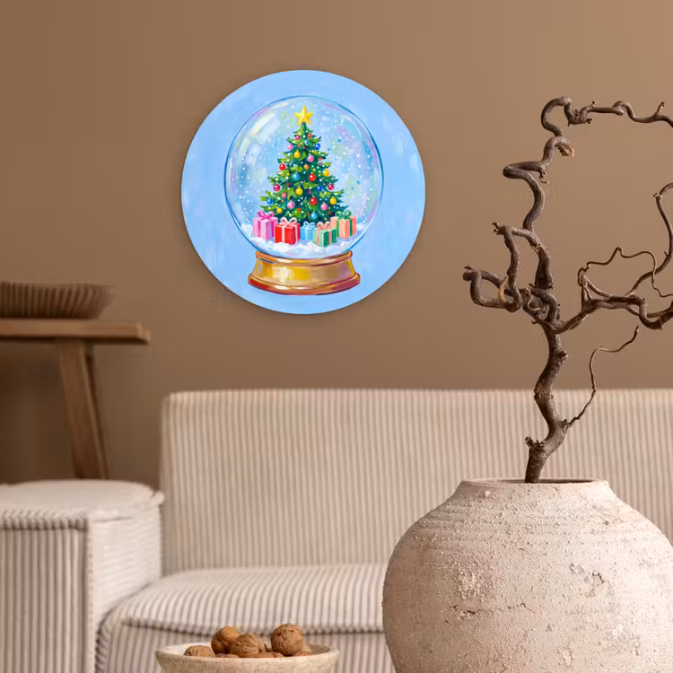 Muurcirkel - Sneeuwbol - Kerst - Cadeaus — 2