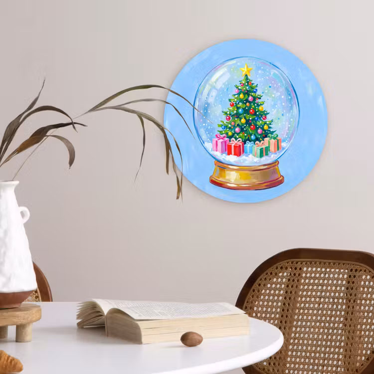 Muurcirkel - Sneeuwbol - Kerst - Cadeaus — 4