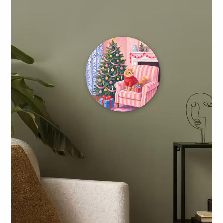 Muurcirkel - Kat - Kerst - Interieur — 3