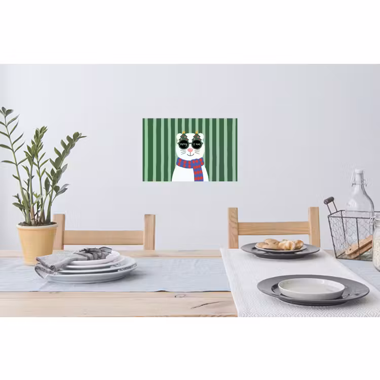 Muursticker - Dier - Winter - Cartoon — 3