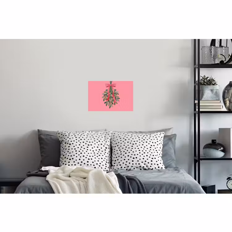 Muursticker - Plant - Lint - Roze — 5