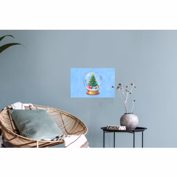 Muursticker - Sneeuwbol - Kerst - Cadeaus — 4