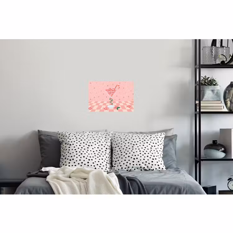 Muursticker - Snoep - Glas - Roze — 5